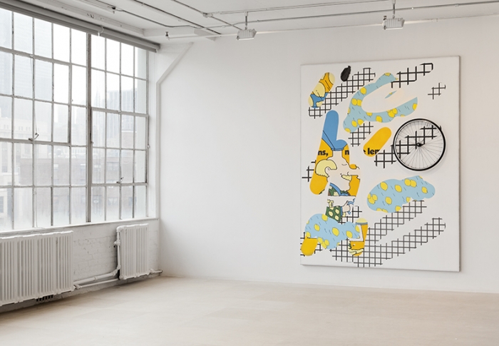Installation view, Loveless, Greene Naftali, New York, 2014