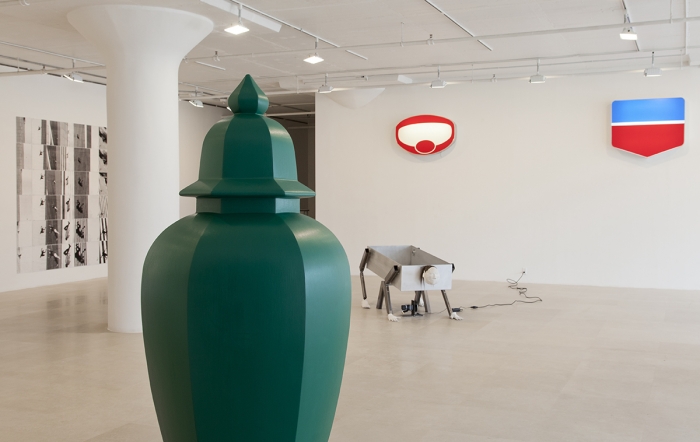 Installation view, EXO EMO, Greene Naftali, New York, 2017
