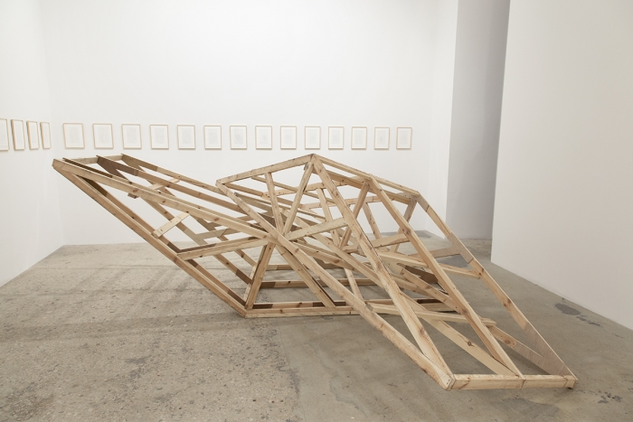 Installation view, For the People of New York City Greene Naftali, New York, 2015