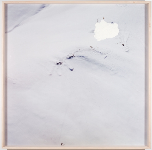 Hase, 2009, c-print with plasticine, 67 x 67 inches