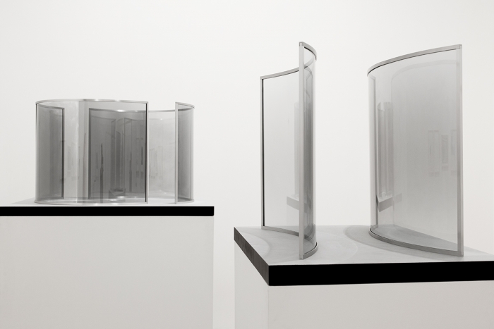 Installation view, Design for Showing Rock Videos, Greene Naftali, New York, 2014