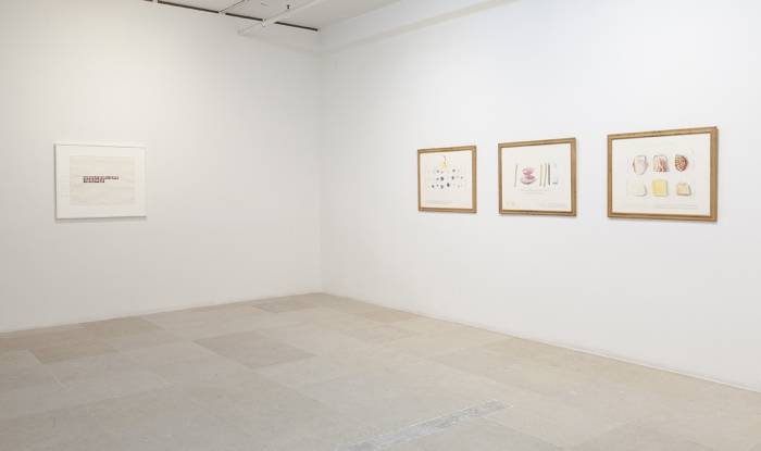 Installation view, Greene Naftali, New York, 2014