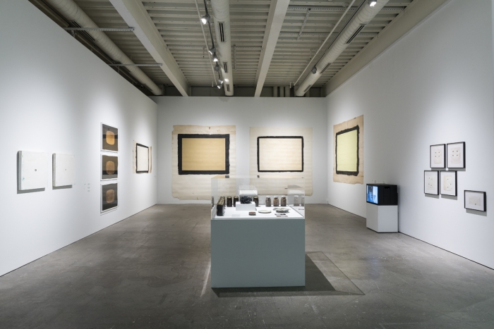 Installation view, Introducing Tony Conrad: A Retrospective, Institute of Contemporary Art, Philadelphia, 2019