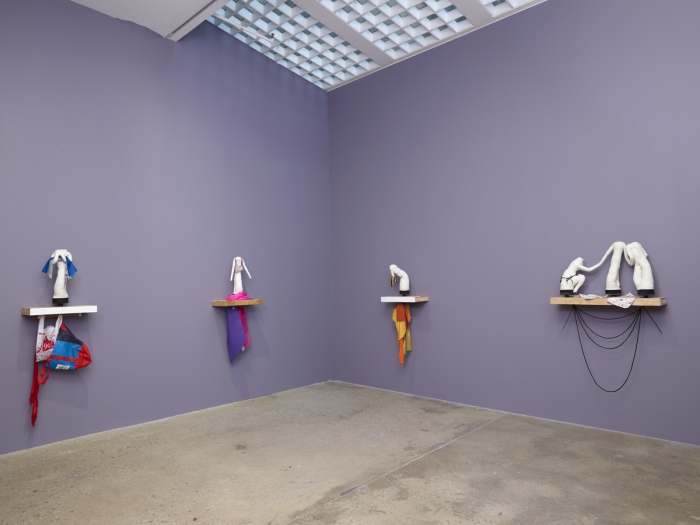 Paul Chan, Installation view, The Bather's Dilemma, Greene Naftali, New York, 2019