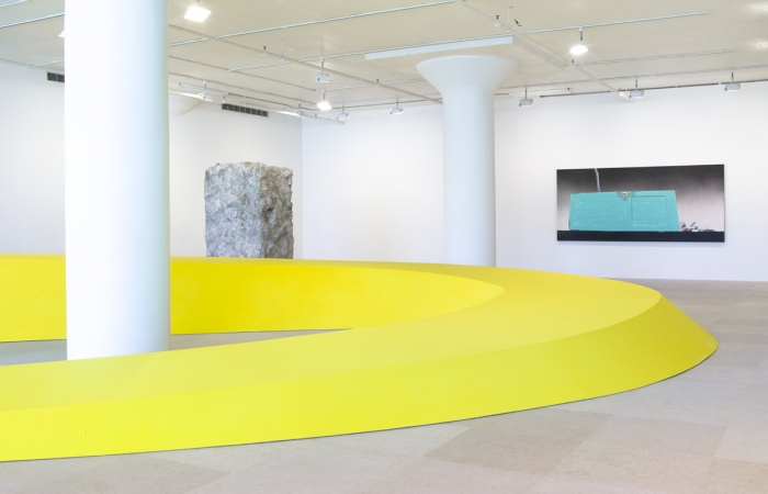 Installation view, Some Dreamers of the Golden Dream, Greene Naftali, New York, 2013