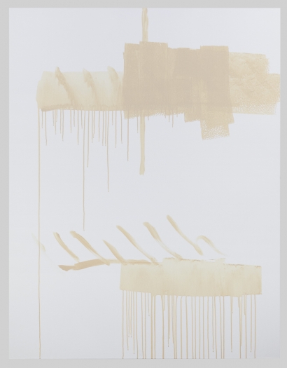 Michael Krebber MK.6074, 2018 Acrylic on canvas 70 x 54 inches (177.8 x 137.2 cm)