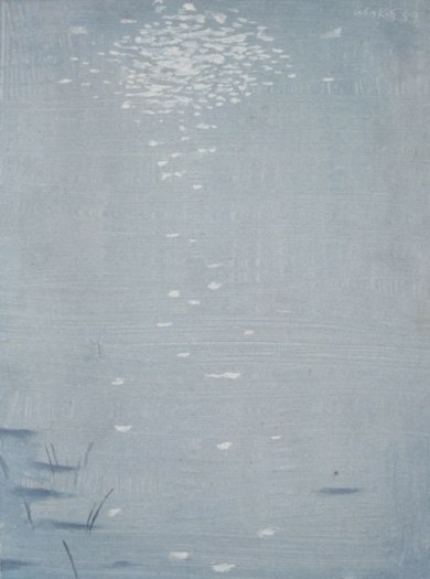 Sunlight, 1989, oil on board, 12 x 9 inches