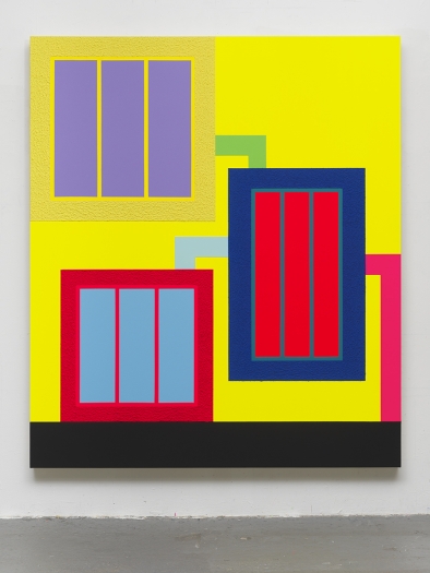 Peter Halley, Trouble, 2017