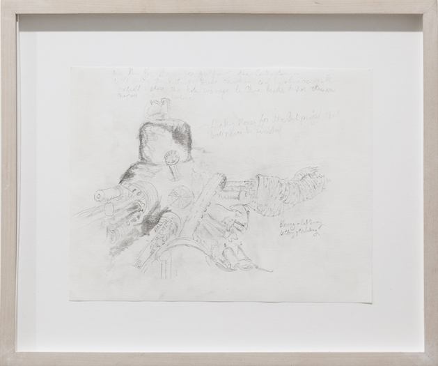 Julie Becker, Untitled ("Making money for the art project that will never be finished"), 2002, Pencil on paper, 9 x 11 inches