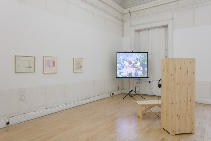 Julie Becker, Installation view, I must create a Master Piece to pay the Rent, ICA London, 2018