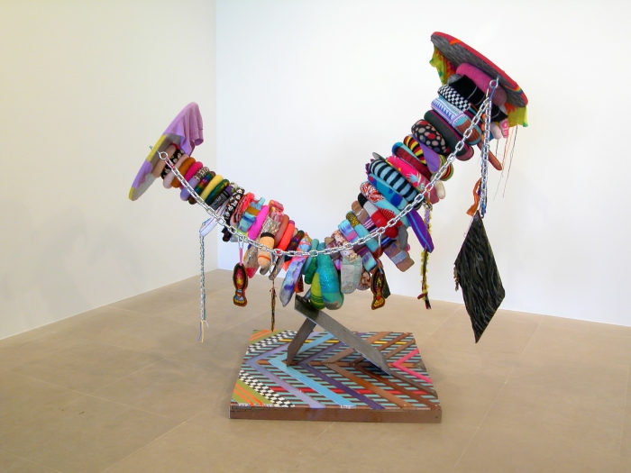 Jim Drain, Vagabond, 2007, Mixed media, 70 x 43 x 80 inches
