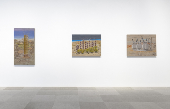 Installation view, William Leavitt, Sign Language, Greene Naftali, New York, 2019