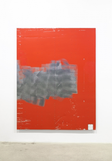 The Other Great Abundance, 2014, Aluminum semi-trailer, 96 1/4 x 75 inches
