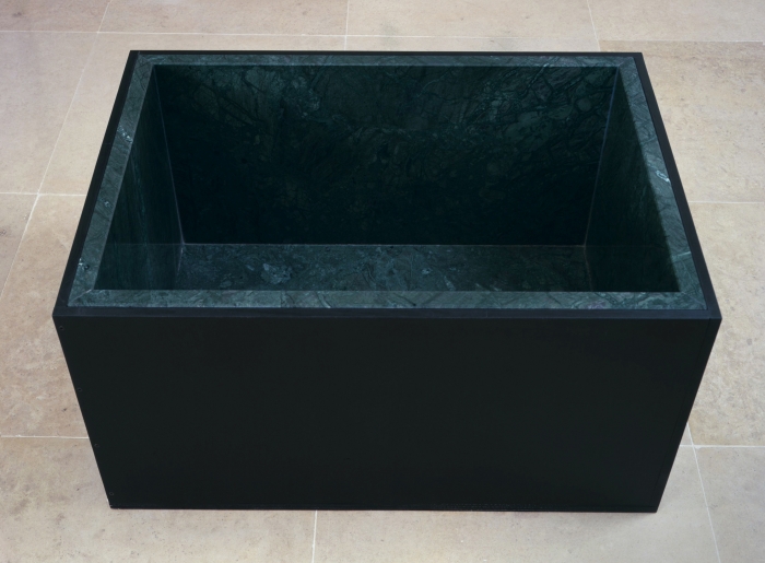 Michaela Meise Tomb, 2006 green marble, plywood 16 3/4 x 33 3/4 x 22 1/2 inches 42.5 x 85.7 x 57.2 cm