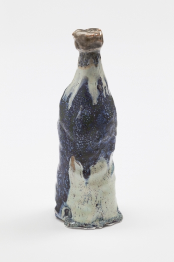 Trisha Baga Perrier Denim Collection, 2015 Glazed ceramic 11 x 3 3/4 x 3 3/4 inches (27.9 x 9.5 x 9.5 cm)