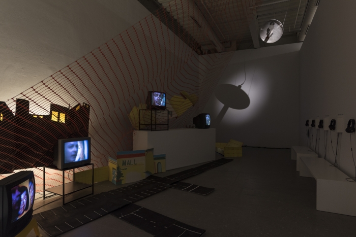 Installation view, Introducing Tony Conrad: A Retrospective, Institute of Contemporary Art, Philadelphia, 2019