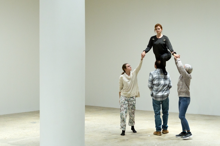 Performance view, Paradiso, Greene Naftali, New York, 2018