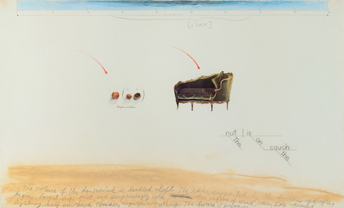 Candy Jernigan The nut is on the couch, 1989