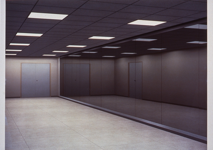 Craig Kalpakjian, Lobby, 1996, C-print mounted on aluminum, 30 x 40 inches
