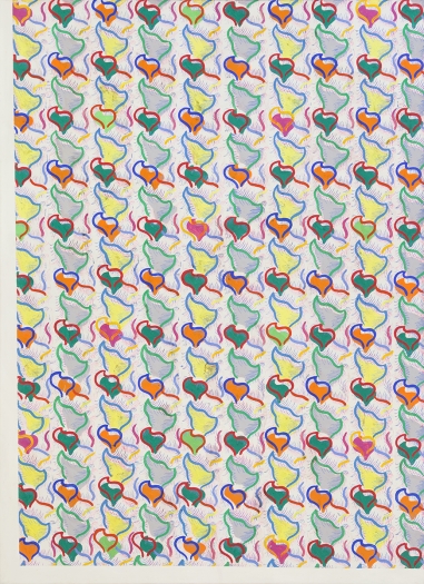 Konrad Lueg Untitled , 1965 Casein tempera on canvas 78 3/4 x 57 inches (200 x 145 cm)
