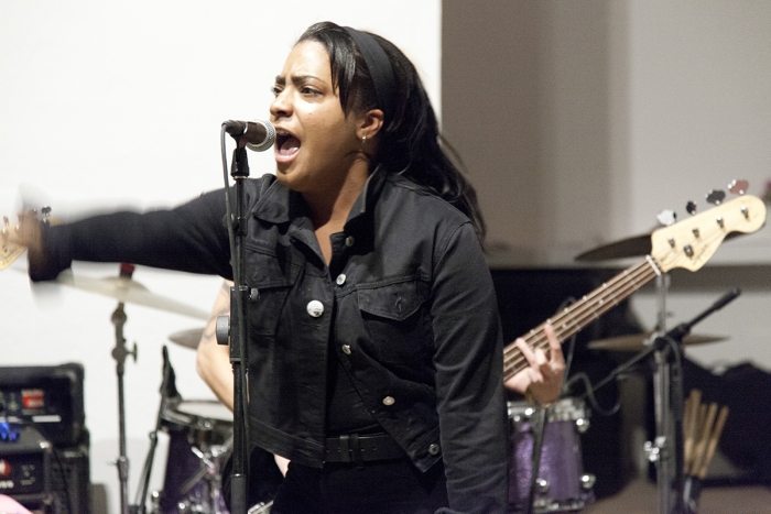 Performance view, La Misma, Greene Naftali, New York, September 18, 2014