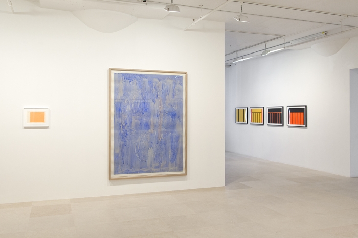 Günther Förg, Installation view, Works On Paper: 1976 - 2008, Greene Naftali, New York, 2016