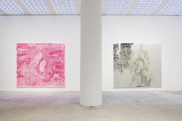 Jacqueline Humphries, Installation view, Greene Naftali, New York, 2015