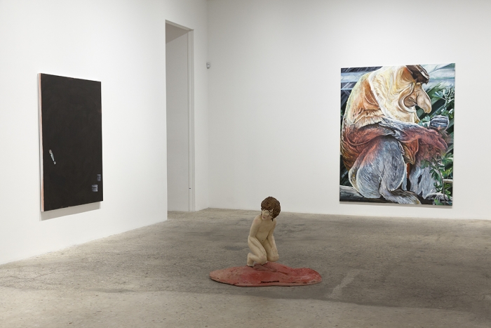 Installation view, Infected Foot, Greene Naftali, 2017