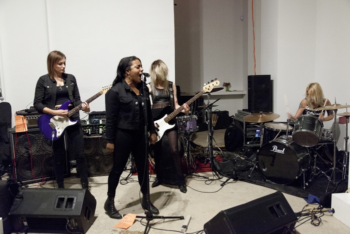 Performance view, La Misma, Greene Naftali, New York, September 18, 2014