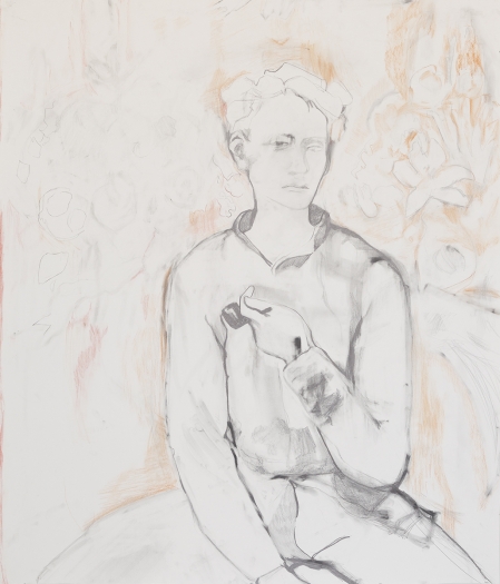 Andrea Fourchy Young Man with Garland of Roses, 2015