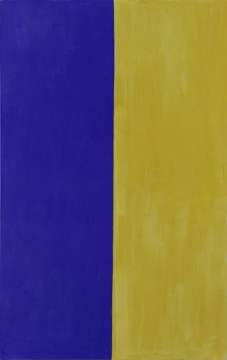 Günther Förg Rivoli, 1989 Acryliuc on canvas 86 5/8 x 55 1/8 inches (220 x 140 cm)