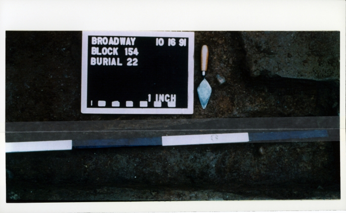 Michaela Meise African Burial Ground 5, 2006 Inkjet print, archival mending tape 6 3/4 x 10 7/8 inches (17.1 x 27.6 cm)