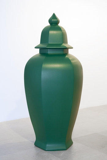 Allan McCollum Perfect Vehicle, 1988/2004 Moorglo on Concrete 78 x 36 inches (198.1 x 91.4 cm)