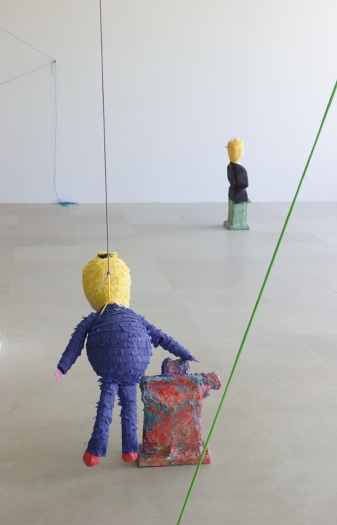 Rachel Harrison, Installation view, More News: A Situation, Greene Naftali, New York, 2016