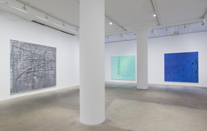 Jacqueline Humphries, Installation view, Greene Naftali, New York, 2017