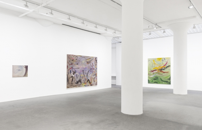 Sophie von Hellermann, Installation view, Ileden, 2019
