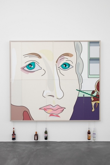 Helen Marten, Installation view, No borders in a wok that can’t be crossed, CCS Bard Hessel Museum, Annandale-on-Hudson, New York, 2013