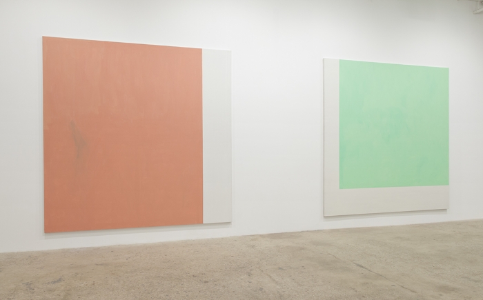Installation view, Greene Naftali, New York, 2015
