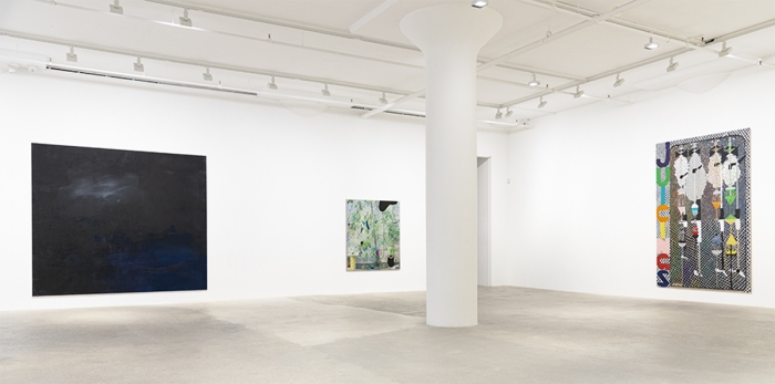 Installation view, 7 Painters, Greene Naftali, New York, 2019