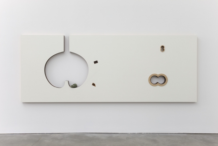 Helen Marten Installation view No borders in a wok that can’t be crossed CCS Bard Hessel Museum Annandale-on-Hudson New York