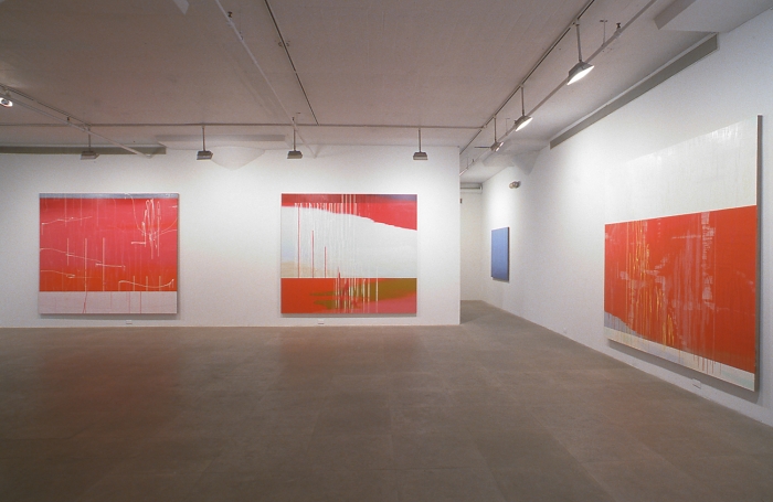Installation view, Greene Naftali, New York, 2001