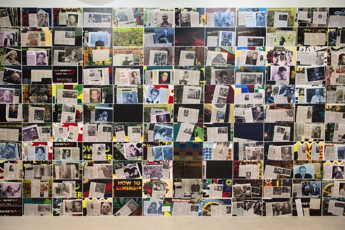 Allen Ruppersberg LIFE, 2017 (detail)