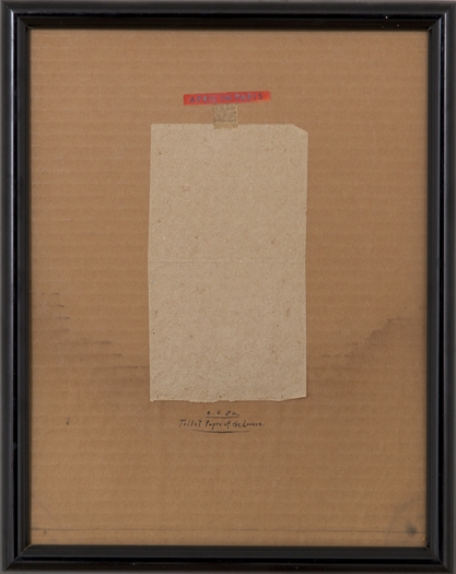 Candy Jernigan April in Paris, Toilet Paper of the Louvre, 1982