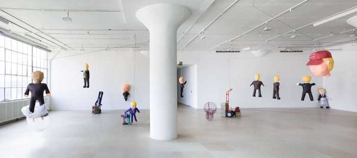 Rachel Harrison, Installation view, More News: A Situation, Greene Naftali, New York, 2016