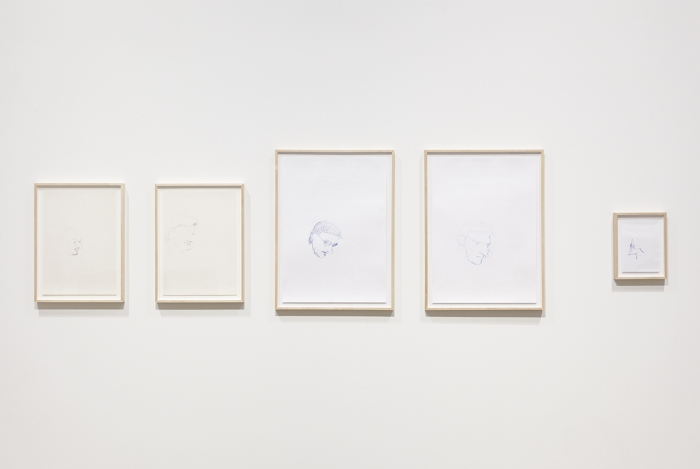 Michael Krebber, justus köhncke and the church drawing, 2002
