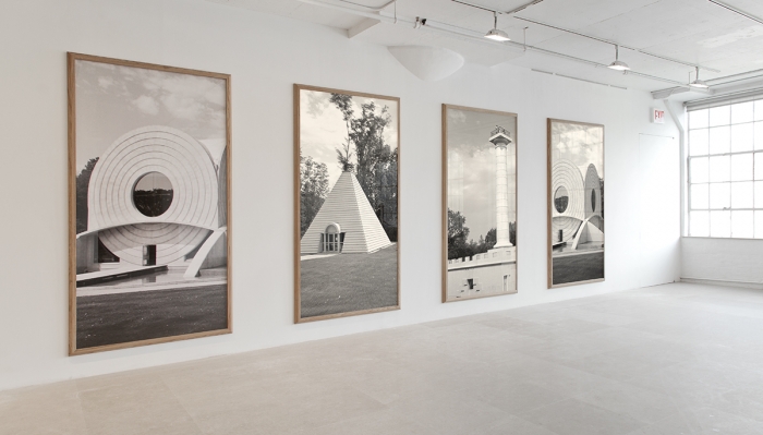 Installation view, Greene Naftali, New York, 2015