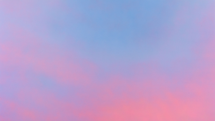 Alex Israel, Sky Backdrop, 2013, Acrylic on canvas, 192 x 108 inches