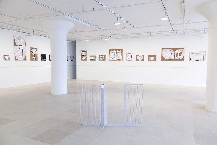 Tony Conrad, Installation view, Undone, Greene Naftali, New York, 2016