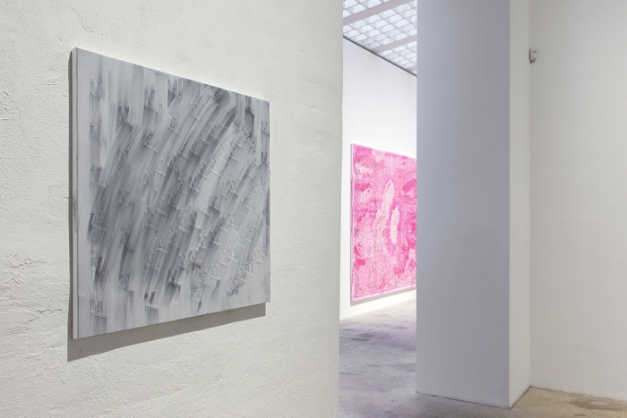 Jacqueline Humphries, Installation view, Greene Naftali, New York, 2015