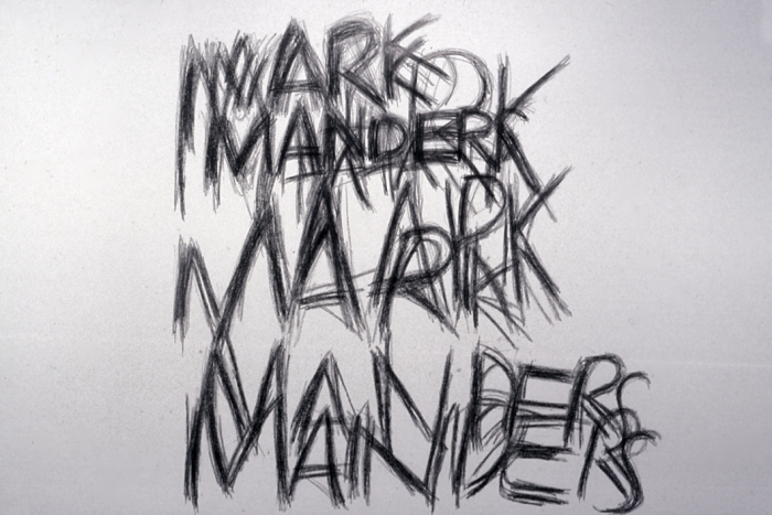 Drawing on one of the various contrivances by which a self-portrait fertilized by it owner, 2000, Wall drawing, Dimensions variable